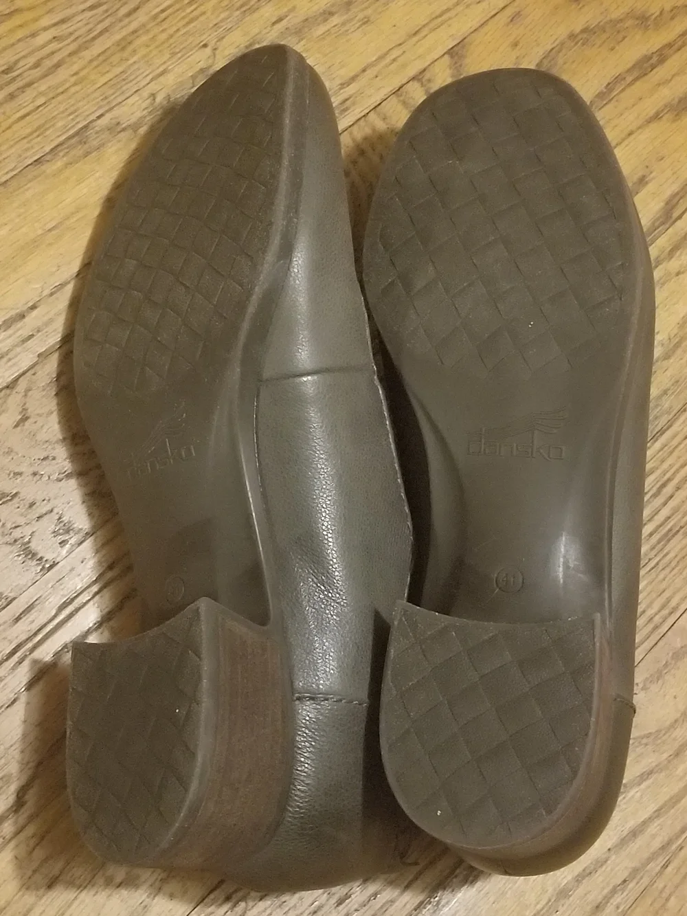 Dansko Larose Womens Olive Green Leather Lace Up Mary Jane Shoes in size 10 (41)